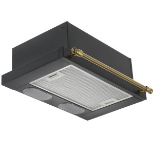 7906167 Вытяжка телескопическая ELIKOR Интегра 50П-400-В2Л черный/бронзовый