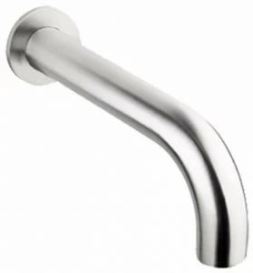 MINA Излив из нержавеющей стали для умывальника настенный Dimensione74