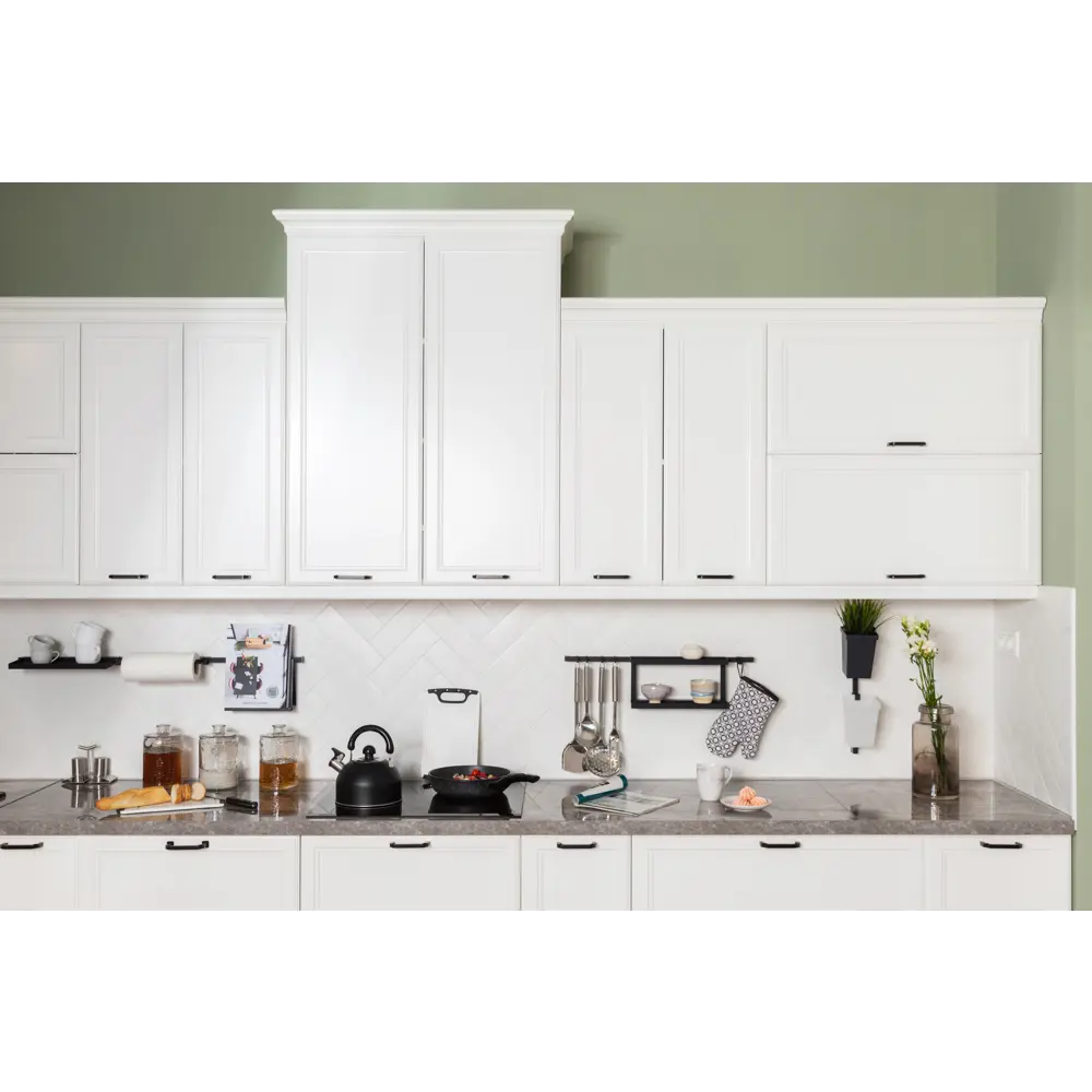 Фасад для кухонного шкафа Реш 59.7x102.1 см Delinia ID МДФ цвет белый 82011437 STLM-2189477 - Вид №9
