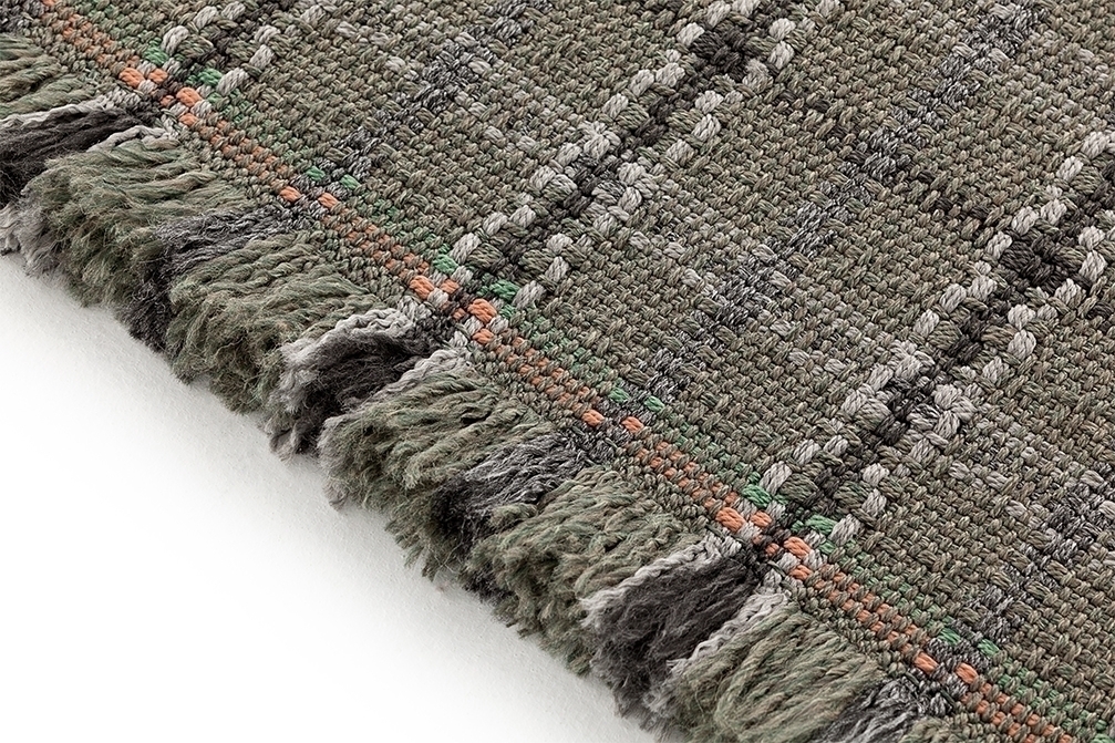 070728 Подушка GL Tartan green 70x70 GAN Garden Layers - Вид №2