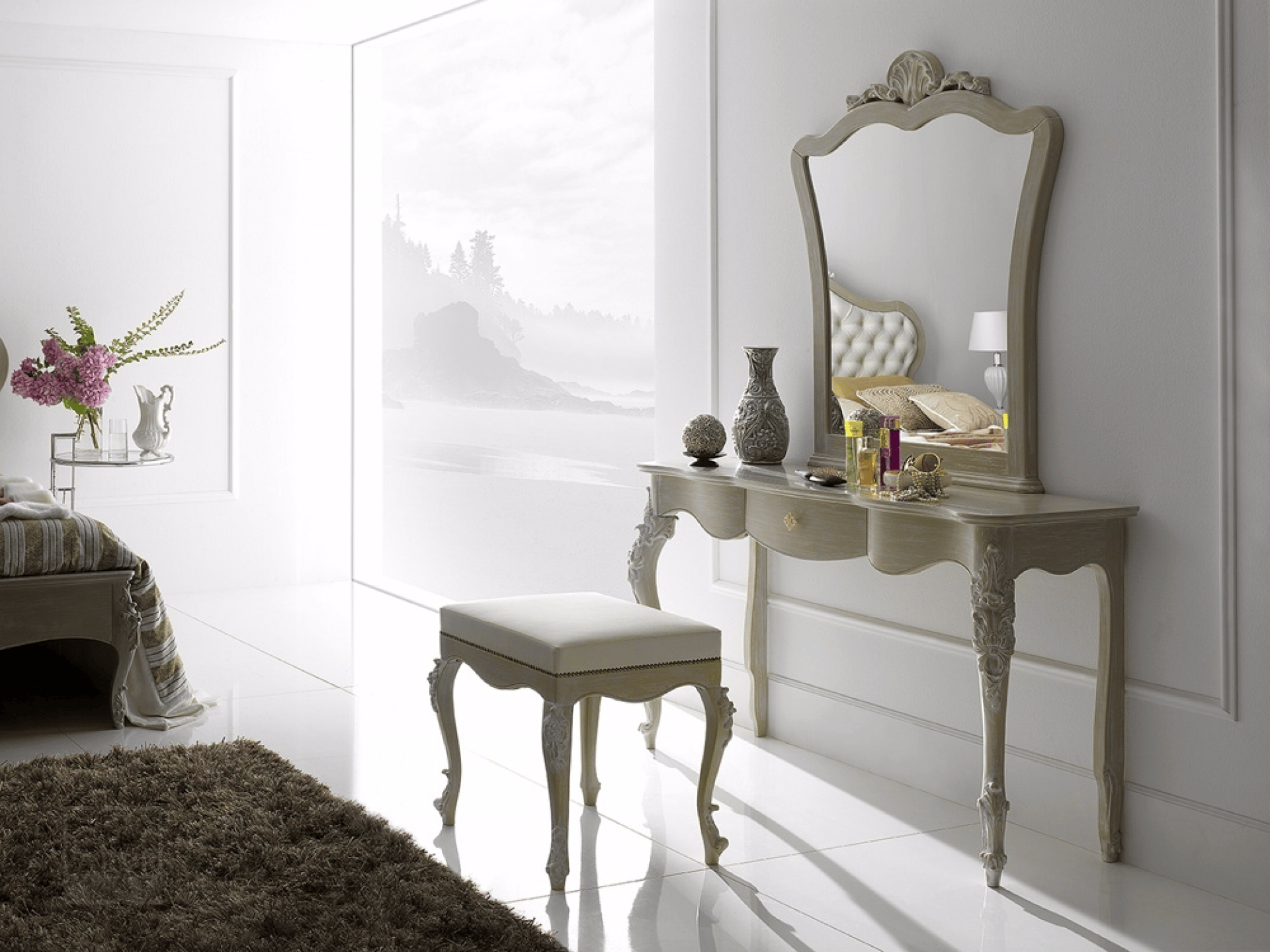 Мягкая скамейка из ткани Arvestyle Венера ARCH-00121653 - Вид №3