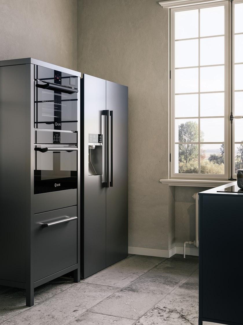 Ilve Холодильник двухдверный класс а + Professional plus Rt9020sbs Santreyd  - Вид №1