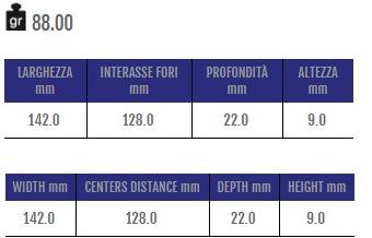 Cosma Ручка для мебели из замака в современном стиле  12545  - Вид №1