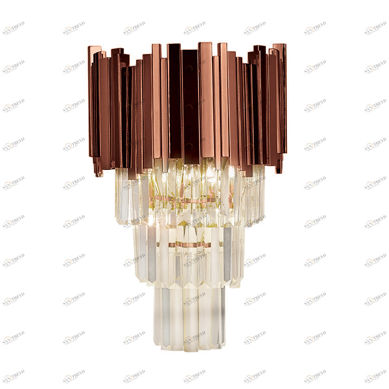 Светильник настенный медный Barclay A2 dark Copper A006 A2 dark DELIGHT COLLECTION  00-3882905 Медь 