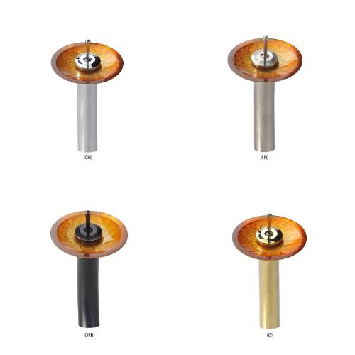 U-GV691-19mm-KGW1700 Накладная раковина на столешницу  прямоугольная Krausru  - Вид №7