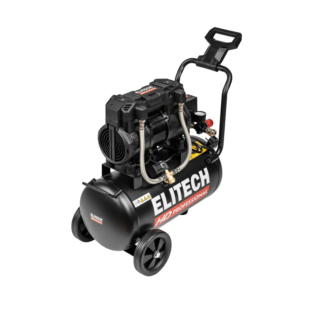 Компрессор сетевой поршневой безмасляный Elitech HD ACF 300-24S, 24 л 300 л/мин STLM-2106794 - Вид №1