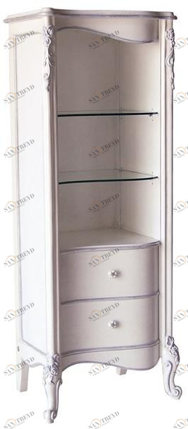 VOLPI Высокий шкаф для ванной с ящиками Night & day 2750