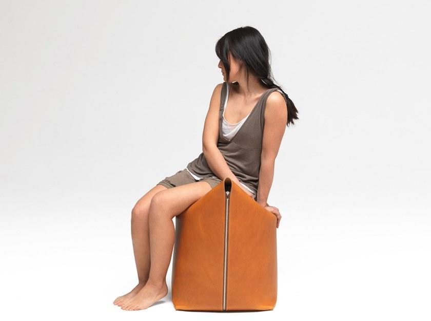 ManifestoDesign Пуф из мягкой кожи sun-id-1392137 - Вид №4