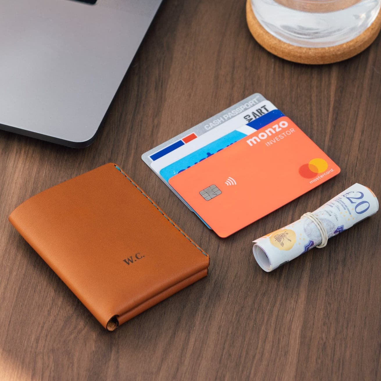 W106WHIS Кошелек Winston - виски Wingback  - Вид №3