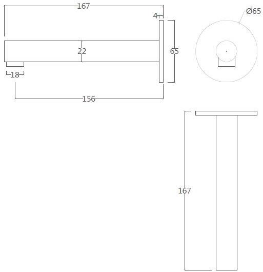Water Evolution Излив для ванны из нержавеющей стали настенный S22 sun-id-1435825 - Вид №1