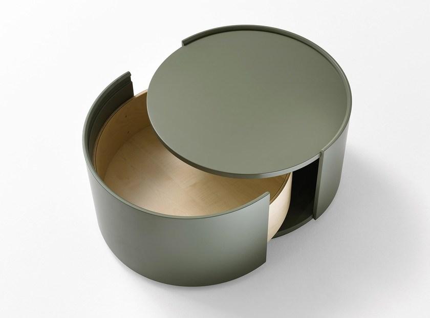 Novamobili Круглый лакированный журнальный столик Details sun-id-1434233 - Вид №1