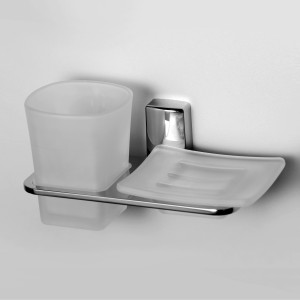 K-5026 Leine Держатель стакана и мыльницы WasserKRAFT Leine K-5000