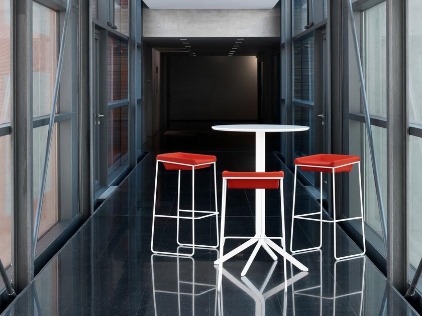 ROSSIN Барный стул из высокой стали Tonic metal sun-id-1458671 - Вид №4