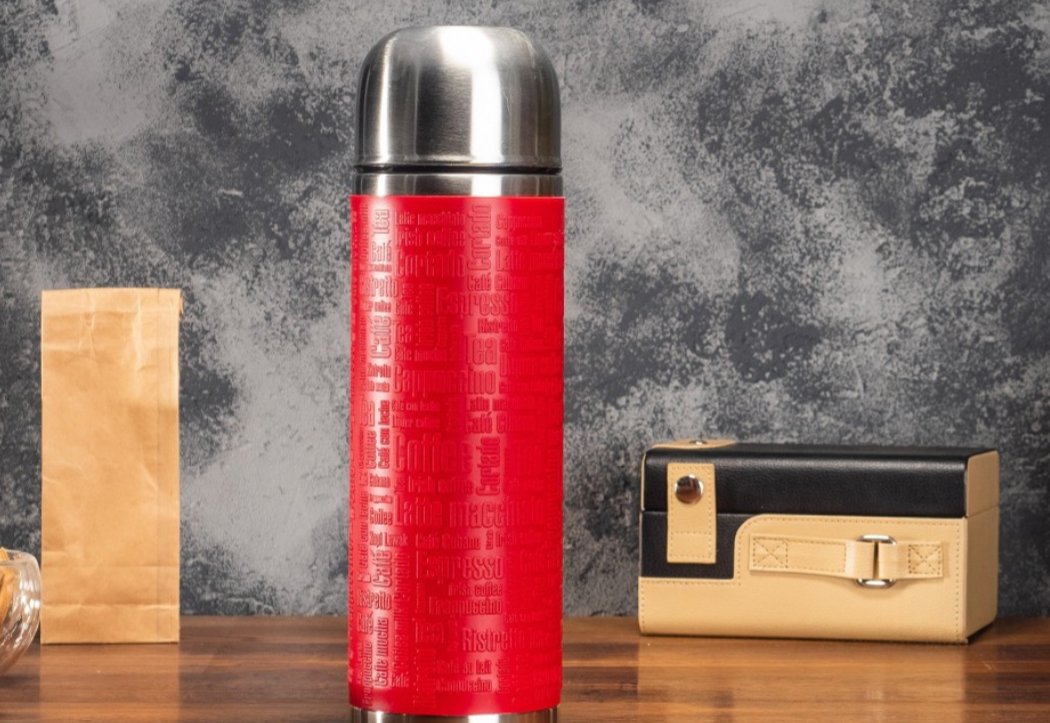 Термос красный 1л Senator Sleeve EMSA ДИЗАЙНЕРСКИЕ 00-3951797 Красный  - Вид №1