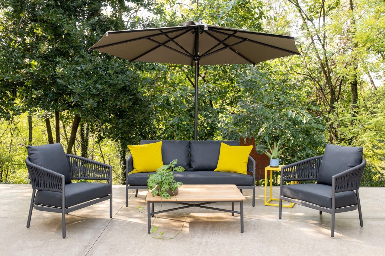 2-местный алюминиевый садовый диван DRIGANI Gaia-Belize ARCH-00046844 - Вид №3