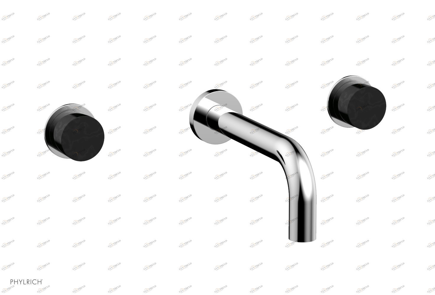 Смеситель для ванны BASIC II Phylrich  230-58-026 Хромированный 