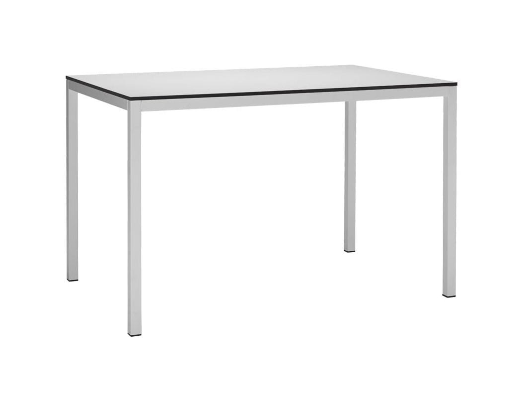Прямоугольный стальной стол с порошковым покрытием S-CAB MIRTO ARCH-00083948
