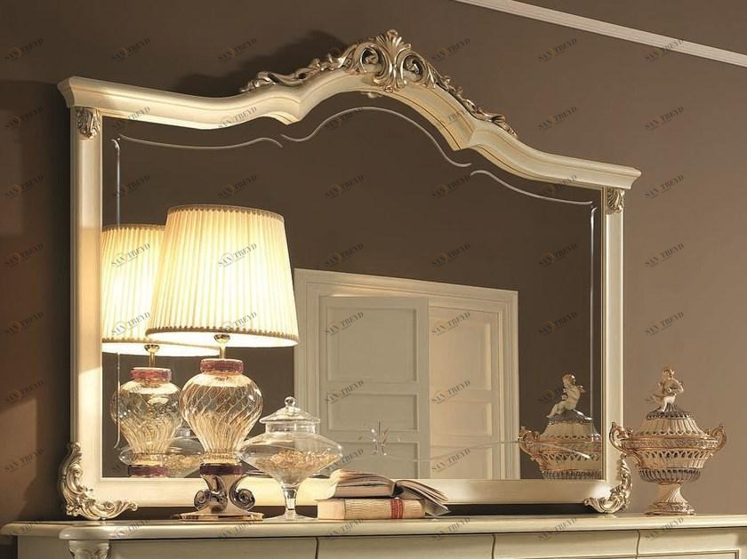 Arredoclassic Настенное зеркало в классическом стиле в раме Tiziano sun-id-1450161