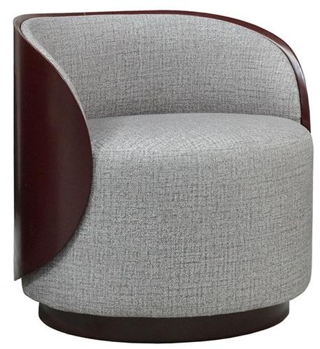 Jetclass Вращающееся кресло из ткани с подлокотниками  Jbk303  - Вид №5