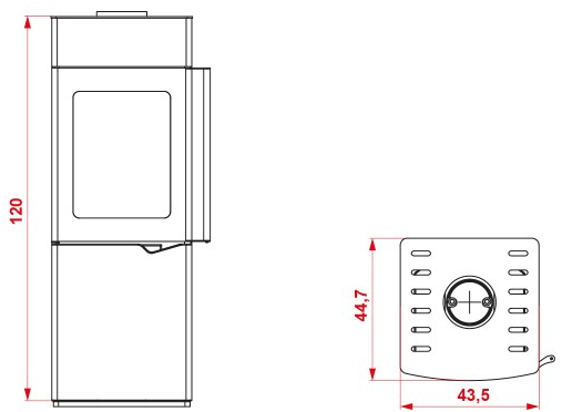 PALAZZETTI Дровяная печь класса А Eva s sun-id-1361118 - Вид №5