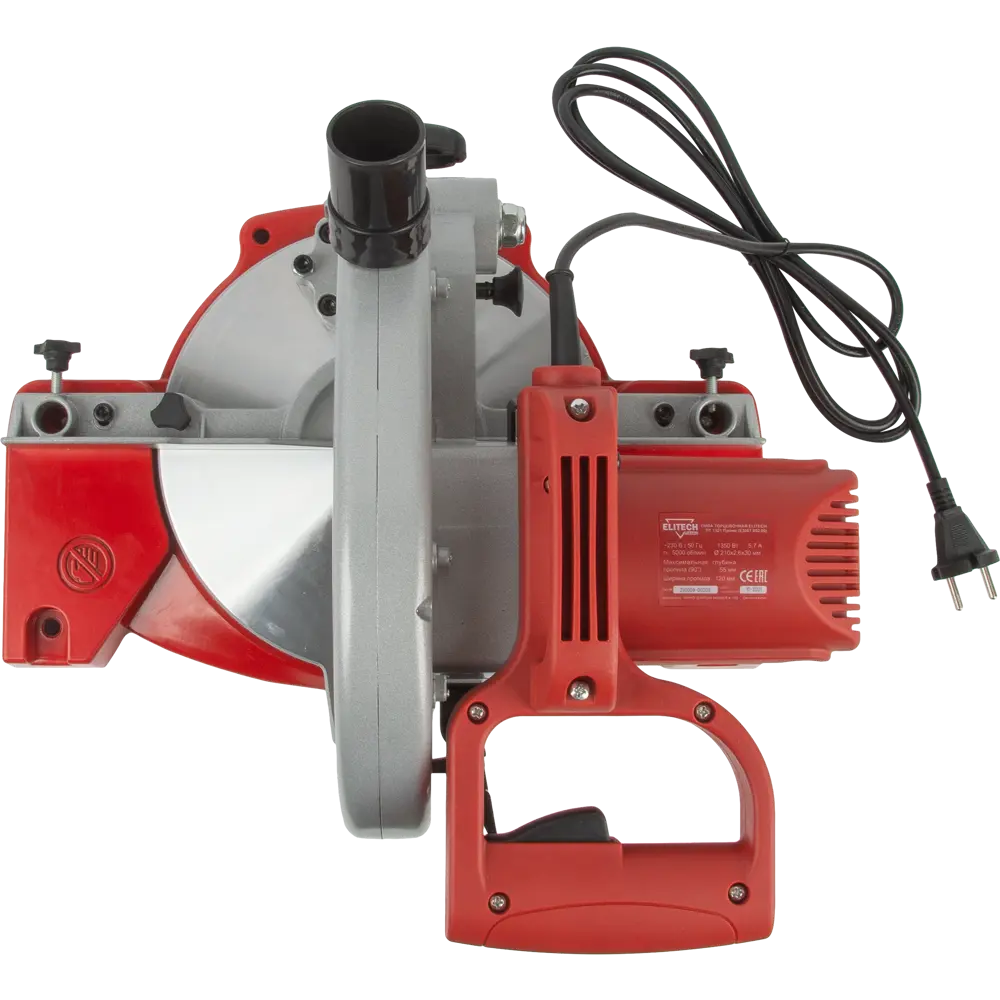 Торцовочная пила Elitech ПТ 1321 с регулируемыми углами реза 84465830 STLM-0050412 - Вид №5