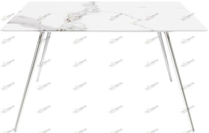 Cappellini Стол на стальных конических ножках sun-id-1380887