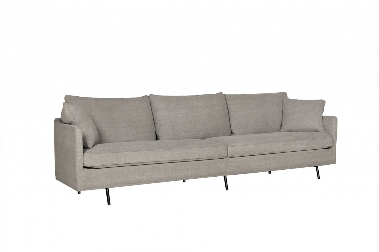 Диван Julia четырехместный прямой серый SITS ДИЗАЙНЕРСКИЕ, JULIA 192055 Серый  - Вид №1