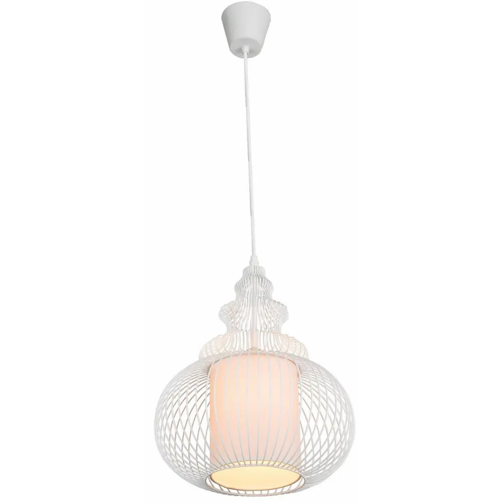 Светильник Globo 1xE27x40 Вт, 30 см, цвет белый 18737781 STLM-2152406  - Вид №1