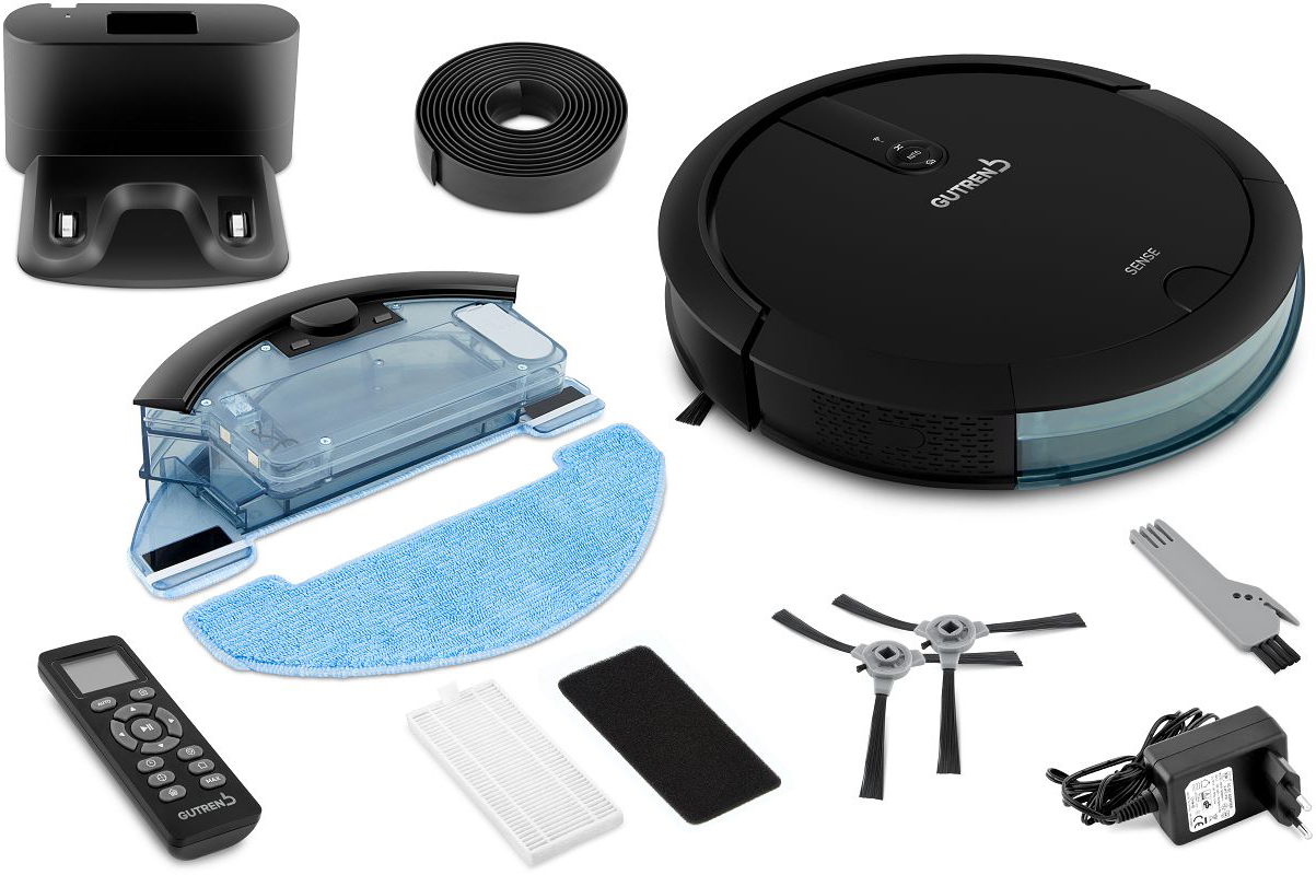 G410B Робот-пылесос sense 410 (черный) Gutrend Santreyd  - Вид №9