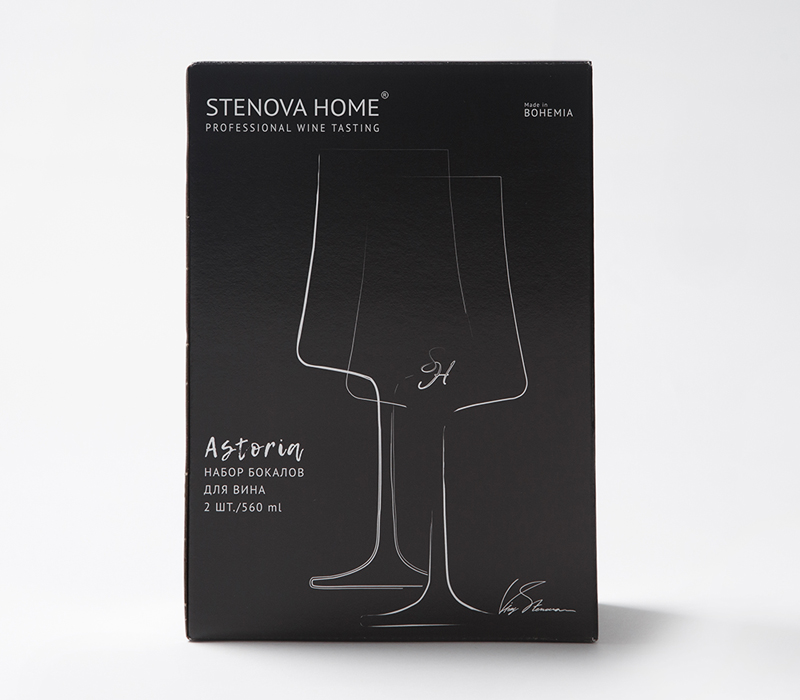 Victoria Stenova 611020 Набор бокалов для вина Astoria Grey  - Вид №4