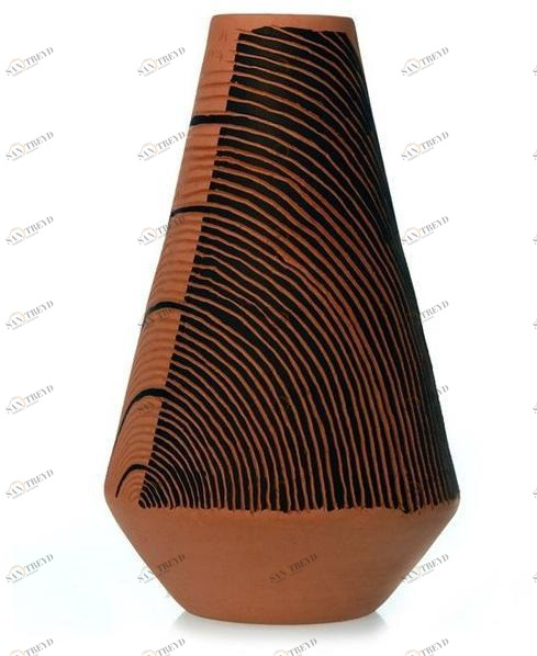 Kiasmo Терракотовая ваза Spiral 2013kdvspi3