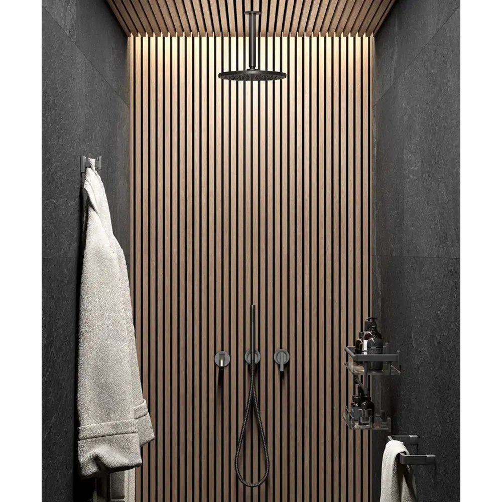 Рейка настенно-потолочная полистирол ударопрочный Decor-Dizayn 611-90 орех 20x30x3000 мм 85473624 STLM-2095417  - Вид №4
