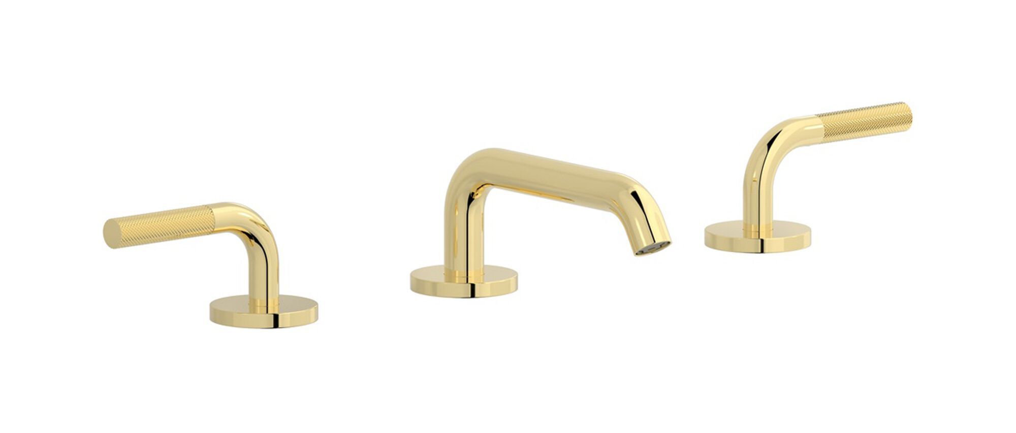 Смеситель для раковины с 3 отверстиями для пола с автоматическим сливом IB промышленность ARCH-00091075 - Вид №4