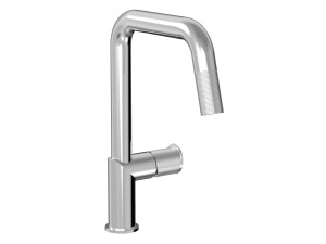 Смеситель для кухни с поворотным изливом