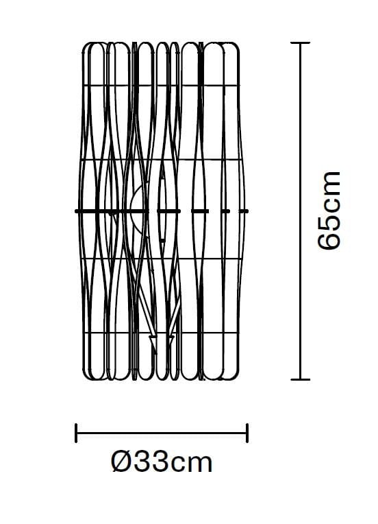 Деревянная настольная лампа Fabbian STICK ARCH-00101590 - Вид №3