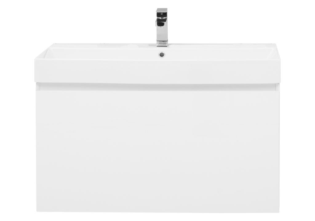 Тумба под раковину Aquanet Йорк 100 белый sun-id-270540 - Вид №2