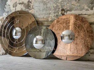 Diacasan Edition Круглое зеркало с настенной рамой Christian signorel