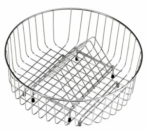 282211 Круглая корзина из нержавеющей стали Испания