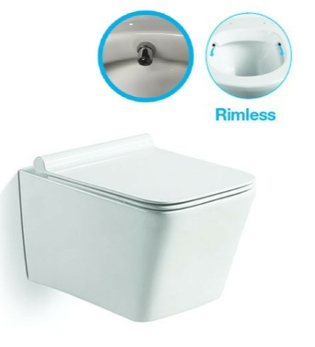 SL-5004BD Унитаз подвесной безободковый с функцией биде LAB.Space 