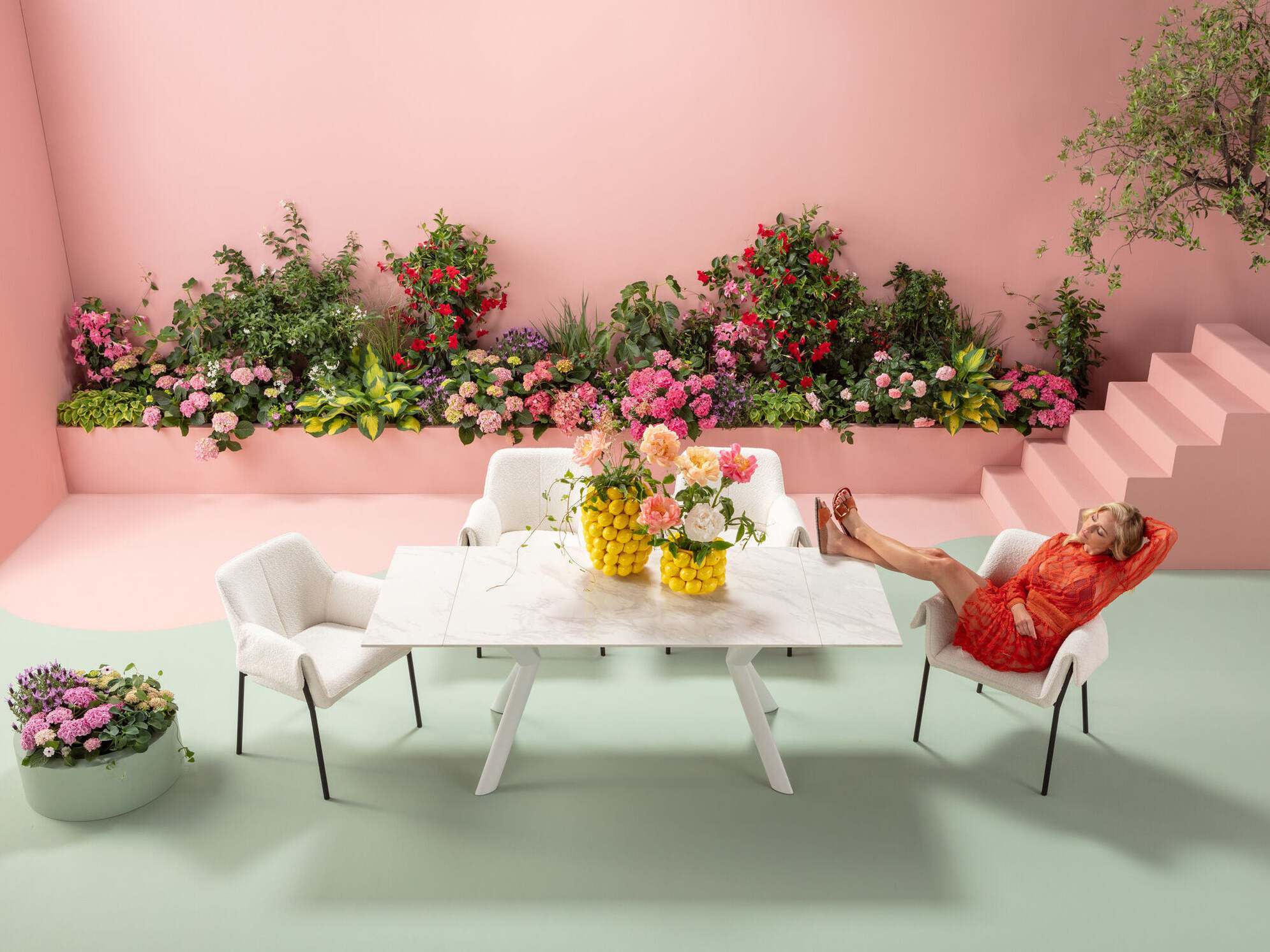 Фарфоровая ваза KARE Design LEMON JUICE 19CM ARCH-00001137 - Вид №2