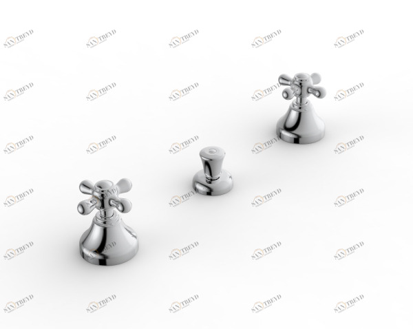 2002 BBX-050 Смеситель для биде Zazzeri 2002BBX050