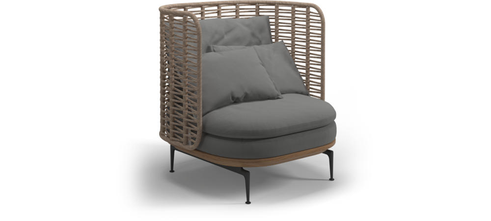 Mistral Lounge Chair  Gloster Сидение Mistral