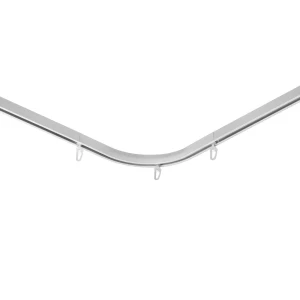 Элемент поворотный угловой Арт-декор алюминий цвет белый