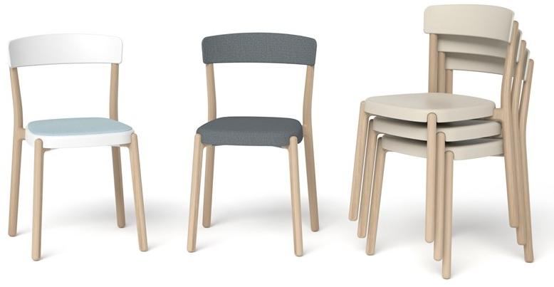 ENEA Штабелируемый стул из дерева и полипропилена Noa sun-id-1373705 - Вид №5