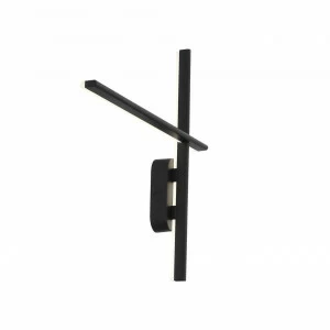 Бра светодиодное на 2 лампы черное Basoni SL394.401.02 ST LUCE BASONI 00-3931501 Черный