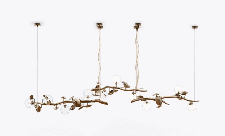 0-179 Подвесной светильник Hera с патиной Boca Do Lobo  - Вид №12