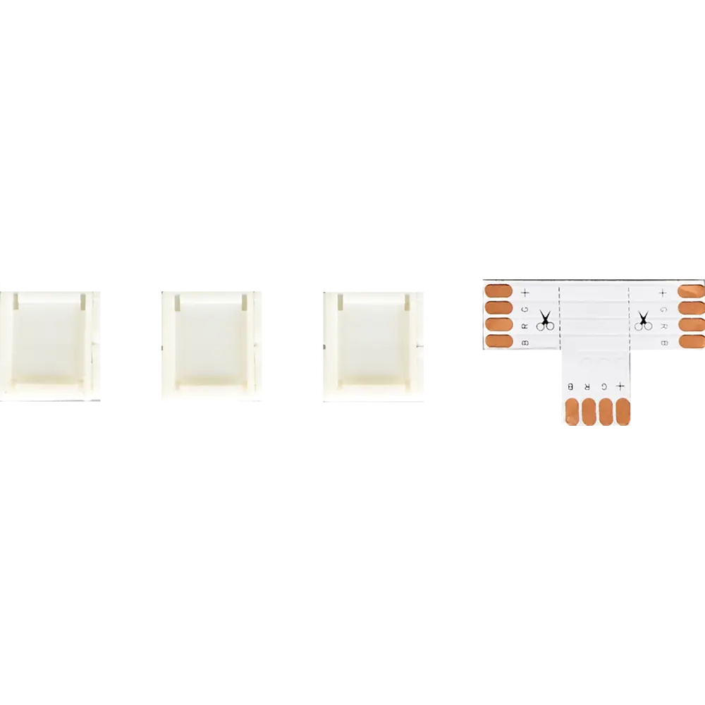 APEYRON Коннектор для светодиодной ленты RGB 5050 IP20 17677181 STLM-0008465