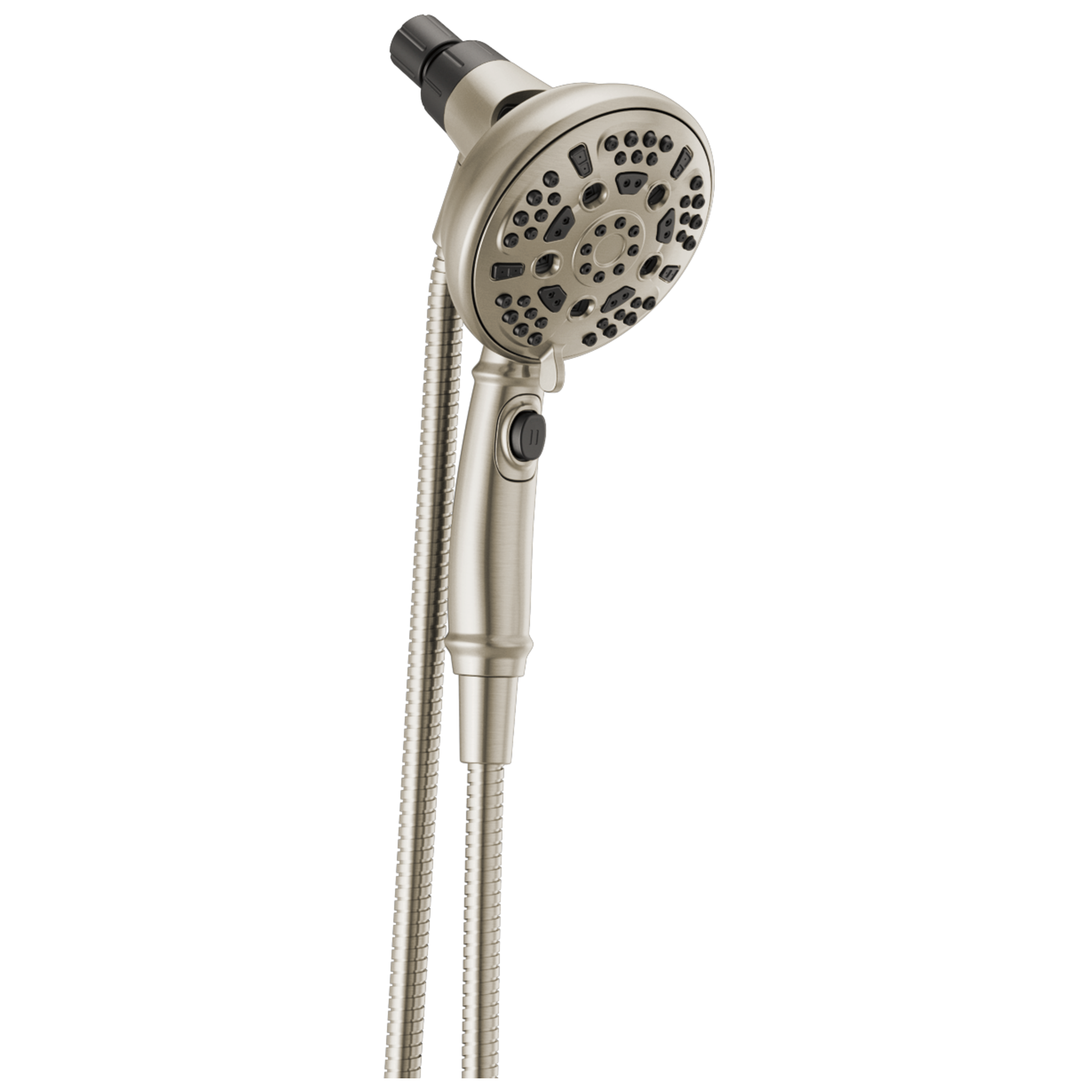 75506SN Ручной душ SureDock ™ с 7 настройками Delta Faucet DELTA Матовый никель Spotshield