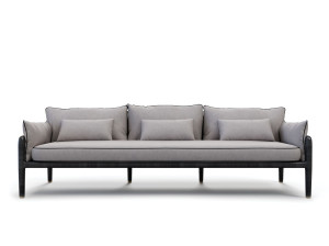 Деревянный диван