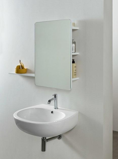 Подвесная раковина настенная овальная Nic Milk белая sun-id-1467306 - Вид №1